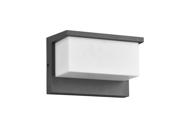 Trio Nestos anracit-fehér LED kültéri fali lámpa (TRI-240960142) LED 1 izzós IP54
