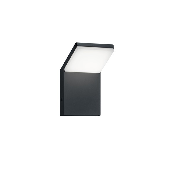 Trio Pearl anracit-fehér LED kültéri falikar (TRI-221160142) LED 1 izzós IP54