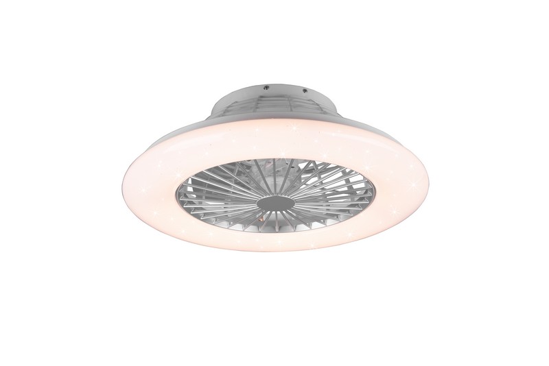 Trio Stralsund titán LED mennyezeti ventilátoros lámpa (TRI-R62522987) LED 2 izzós IP20