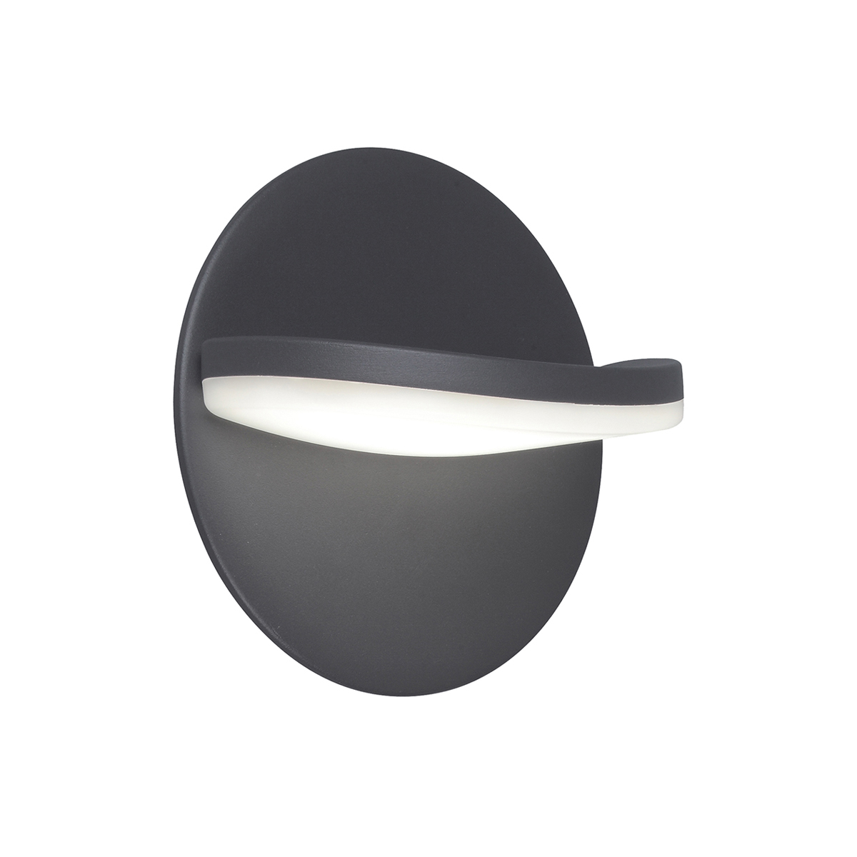 Viokef Letty sötétszürke LED kültéri fali lámpa (VIO-4309400) LED 1 izzós IP65