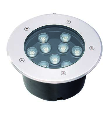 Viokef Lotus ezüst talajba építhető LED kültéri lámpa (VIO-4187000) LED 1 izzós IP65/IP67