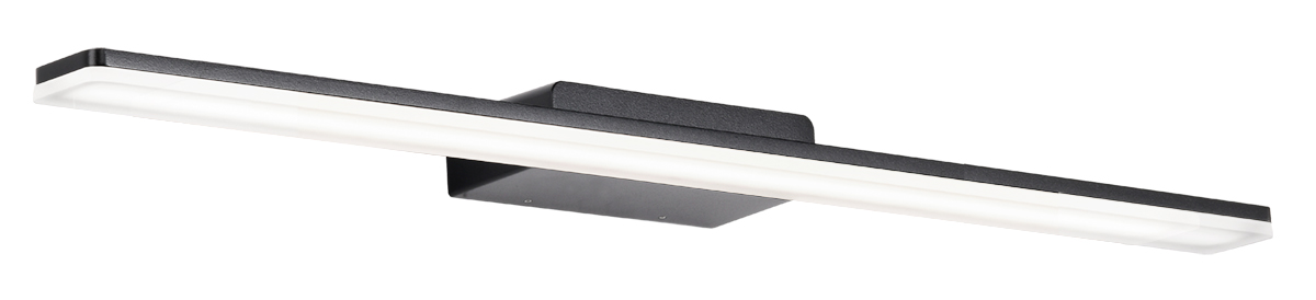 Viokef Ram fekete LED tükörvilágítás (VIO-4289700) LED 1 izzós IP44