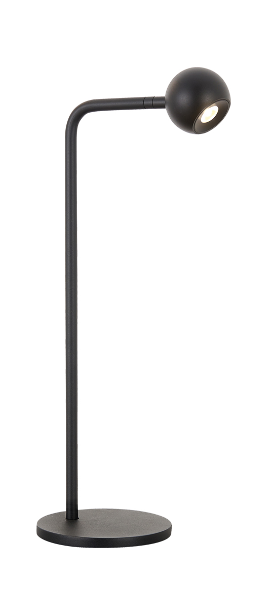 Viokef Sebastian fekete LED asztali lámpa (VIO-4271000) LED 1 izzós IP20