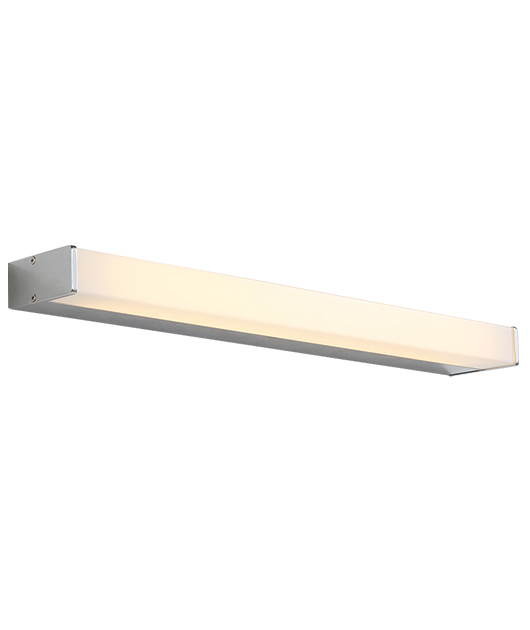 Zambelis fehér-króm LED fürdőszobai fali lámpa (ZAM-180041) LED 1 izzós IP44