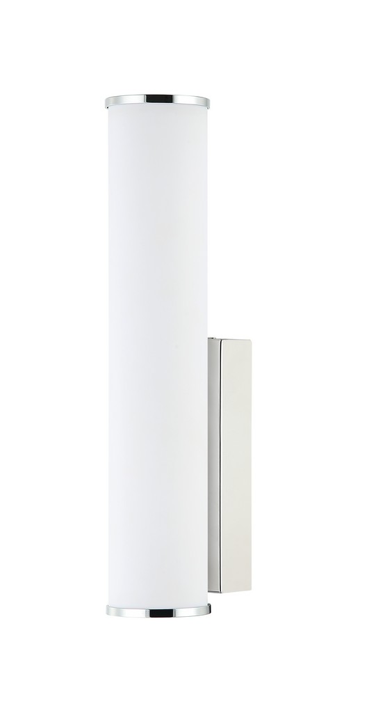 Zambelis fehér-króm LED fürdőszobai fali lámpa (ZAM-22087) LED 1 izzós IP44