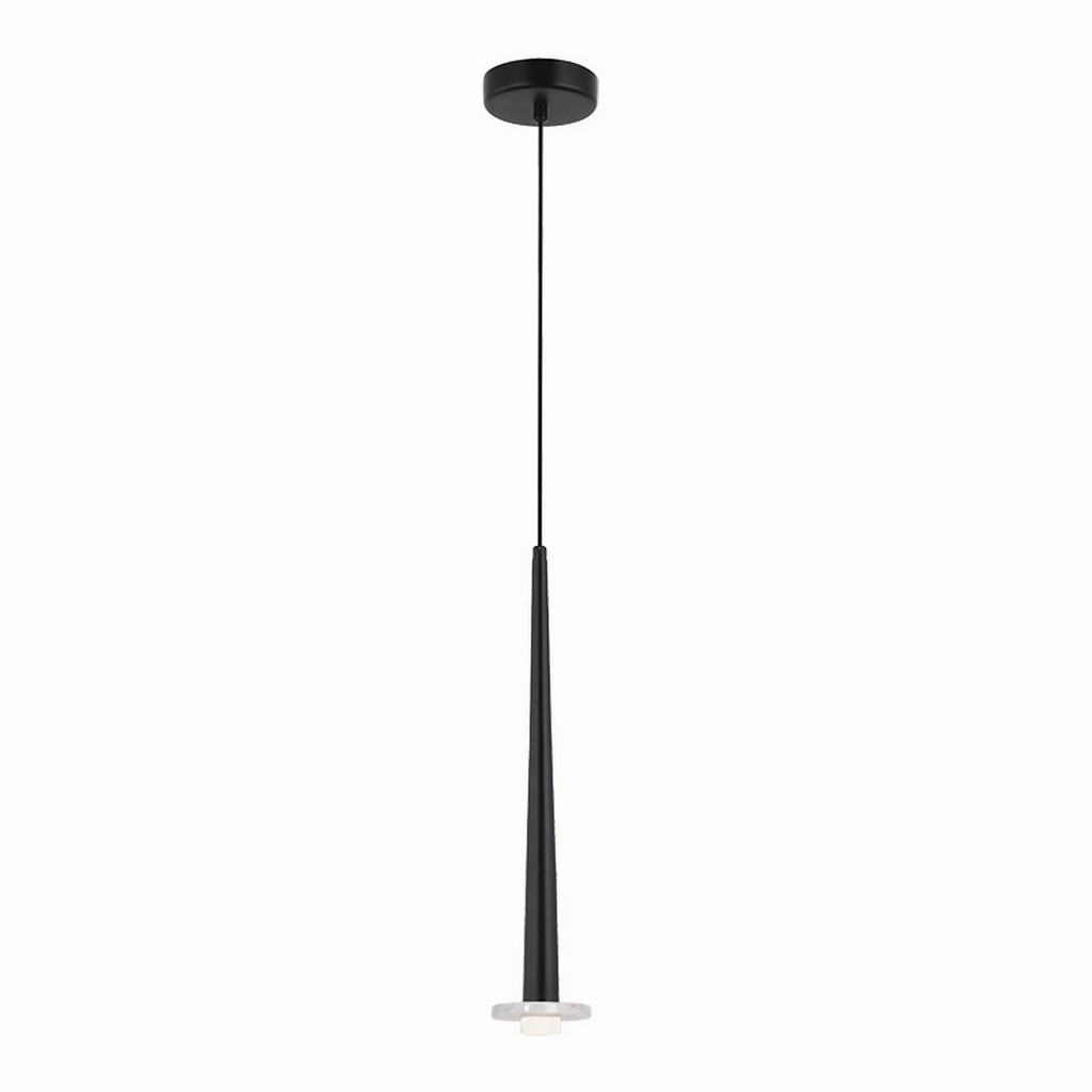 Zambelis fekete LED függesztett lámpa (ZAM-22110) LED 1 izzós IP20