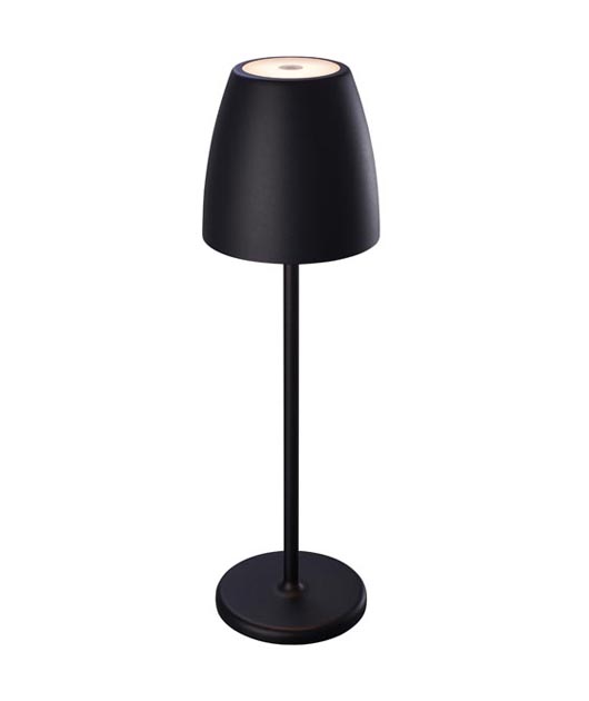 Zambelis fehér LED kültéri hordozható asztali lámpa (ZAM-E194) LED 1 izzós IP54