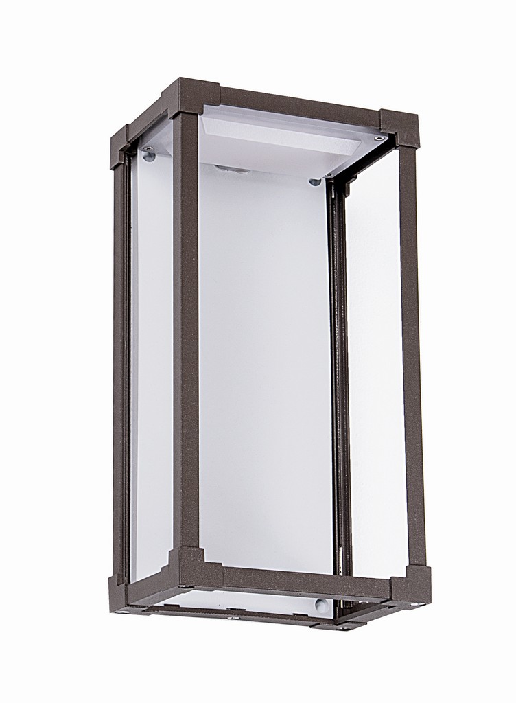 Zambelis fekete LED kültéri fali lámpa (ZAM-E263) LED 1 izzós IP65