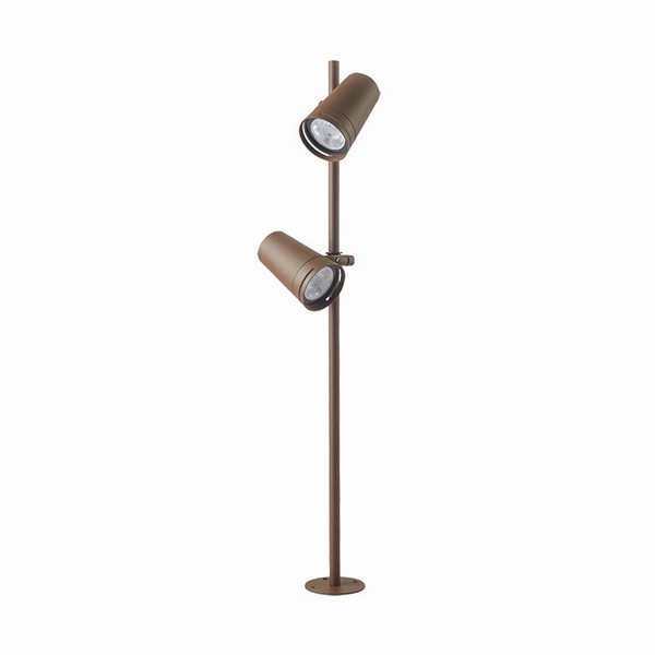 Zambelis barna kültéri LED állólámpa (ZAM-E299) LED 1 izzós IP54