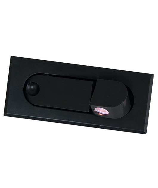 Zambelis fekete LED falikar (ZAM-H43) LED 1 izzós IP20