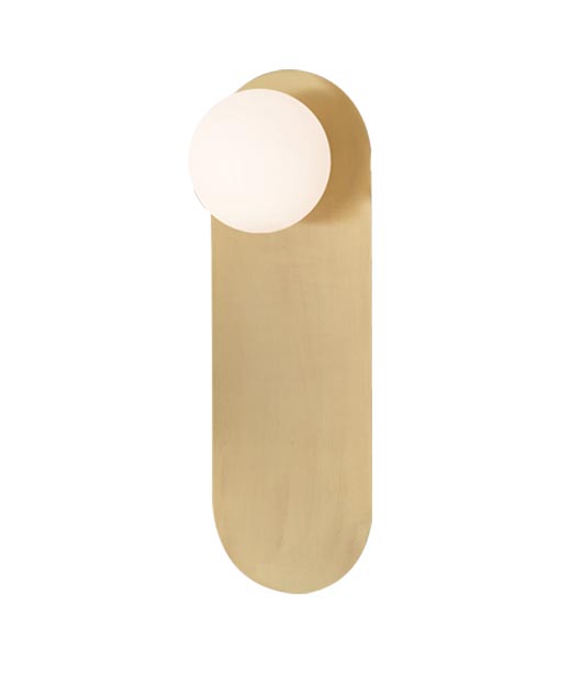 Zambelis fekete-fehér falikar (ZAM-H64-B) G9 1 izzós IP20